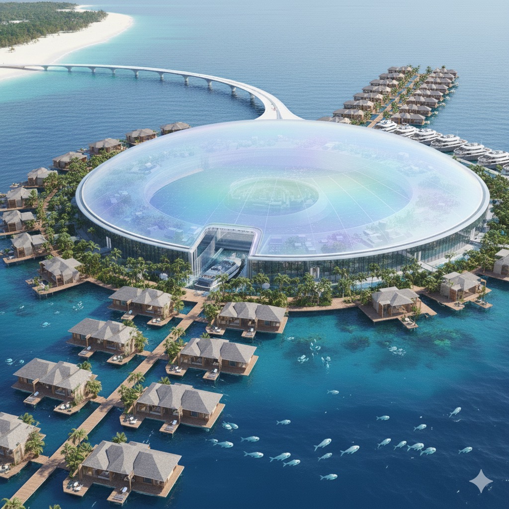 منشأة الهولوجرام البيئية لحماية البحر الأحمر: أبتكار مستقبلي مستدام